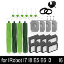 Hepa-Filter Seitenbürste für iRobot Roomba I7 I7+ I6 I8 I3 E5 E7 E&I Serie Staubsauger Staubsaugerbeutel Ersatzteile