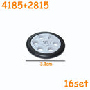 MOC Technical Tire Wheel Cross Hole Set Motorcycle Tyre & Rim Car Truck Wheels Hub Bricks Construction Building Blocks