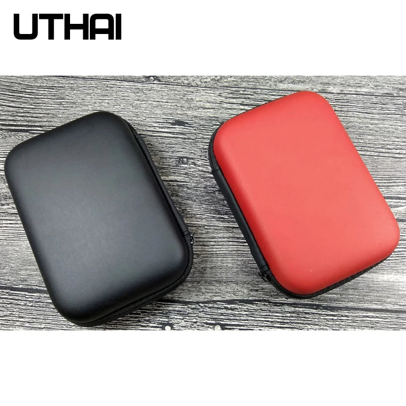 UTHAI T27 2.5" HDD Bag External USB Hard Drive Disk Storage Bag Carry Usb Cable Case Cover For PC Laptop Hard Disk Box