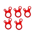 Zeltleinen-Spanner 3-Loch Outdoor Camping Zelt Windseil-Spanner Aluminiumlegierung Spanner Zeltleine Seil-Befestiger Spannhaken