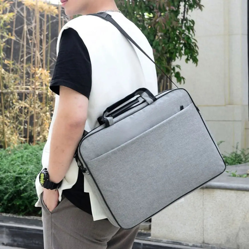 Large Capacity Laptop Bag Shockproof Protective Laptop Case 15.6 17 inch Strap Carrying for Lenovo/HP/Dell/Asus/Samsung