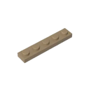 Gobricks GDS-90026 Plate 1 x 5 compatible with lego 78329 Assembles Building Blocks children's toys