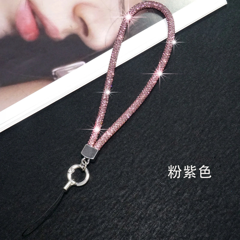 Universal Phone Short Bracelet Lanyard For Iphone Samsung Huawei Xiaomi IPHON Leisure Bracelet Rope Hanging Cord Luxury Lanyard