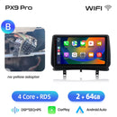 AWESAFE Car Radio Autoradio for Renault Clio 3 2005-2014 Wireless Carplay Screen Android Auto Stereo GPS Navi FM RDS Multimedia