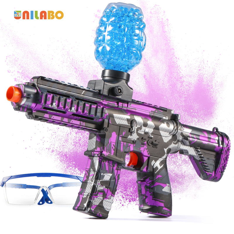 M416 Electric Ball Blaster Toy Gun - High-Speed, Metallic Finish, Rechargeable - Halloween Thanksgiving Gift(Bullets Excluded)