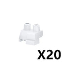 MOC Military Building Blocks Soldiers Figures Special Accessories Squatting Posture Arm Hand Kit Bricks Toys For Kid Gifts O020