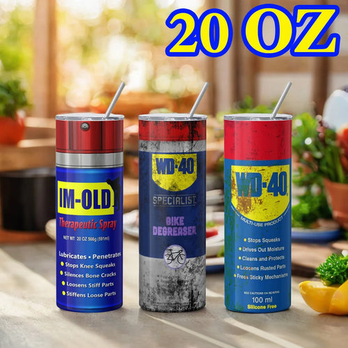 The Workbench Tumbler | 20oz Insulated Cup with Straw
