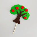 Cute Animal Easter Rabbit Mini Figurines Bunny Carrot Cake Decoration Chick Cupcake Toppers Easter Party Baking Supplies