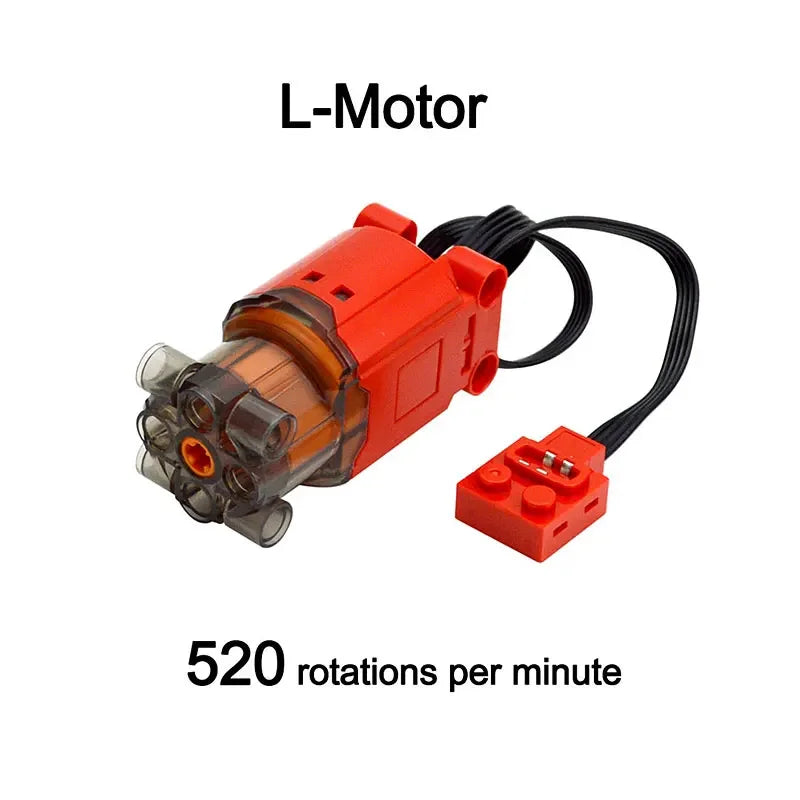 Mini Motor Micro Motor Building Blocks Power Group Module Engine Car Bricks PF Technical Toy for C61018 C61019 Leduo Parts