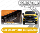 The Ranger's Silhouette | 5-Inch ABS Fender Flares for Ford Ranger Next-Gen T9 / Wildtrak