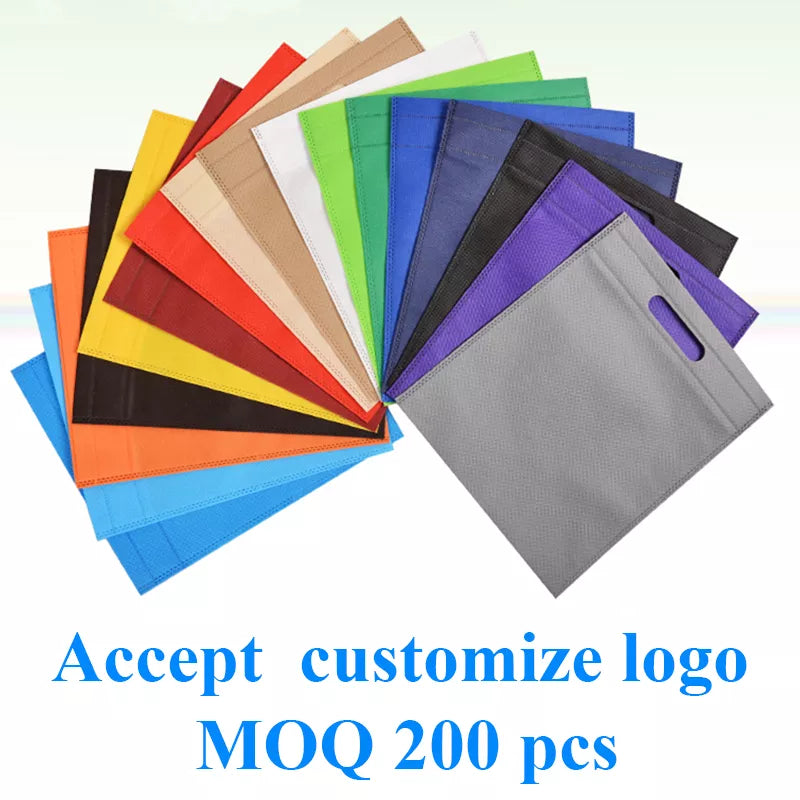 20 pieces  New Wholesales reusable bags non woven /shopping bags/ promotional bags accept custom LOGO
