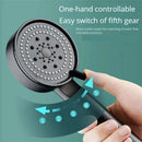 5 Modes Shower Head Adjustable High Pressure Water Saving Shower Head Water Massage Shower Head Hook Bathroom Accessories