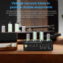 Nobsound T9 Mini 6E2 MM/MC Phono Stage Turntable Preamp HiFi Stereo Audio Vacuum Tube Preamplifier Dekstop Headphone Amp