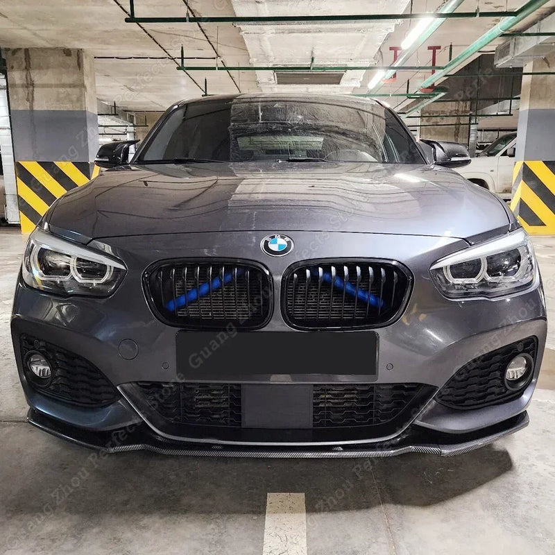 Front Bumper Lip Splitter Diffuser Body Kit Spoiler For BMW 1 Series F20 F21 M-Pack Facelift M118i M120i M135i M140i 2015-2019