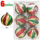 The Solstice Set | Hand-Painted 6cm Christmas Baubles
