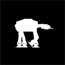 AT Walker Ground Battle Ship Vinyl Art Sticker Star Wars Easter Egg Decals Death Star Decal X Wing Stickers Car Window Decor