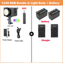 The Luminary X100 | Professional 100W RGB & Bi-Color COB LED Studio Light