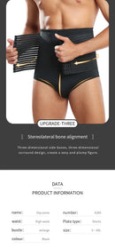 Shaper Shapewear Control Pants for Men Fitness Waist Trainer Corset Body Shaper Padded Panties Slimmer Thigh Breathable Slimmer