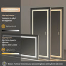 Jumbo-Large Illuminated LED Bathroom Mirror, Front and Backlit Lights, Wall Mounted, Touch Anti-fog Vanity Mirror