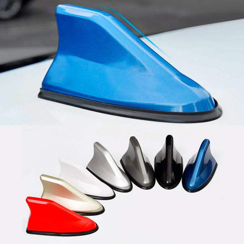 Car Antennas Shark Fin Antenna Auto Radio Signal Aerials Roof Antennas for universal car model Car Styling