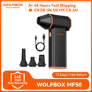 WOLFBOX MF50 Electric Air Duster Air Blower-110000RPM Super Power, Rechargeable 3-Gear Brushless Motor for Car/PC/Home/Outdoor