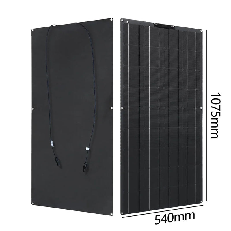 2000W Solar Panel High Power ETFE Flexible Monocrystalline Solar Cell  Home/Outdoor Camping Cars/Boats 12V Battery Charger