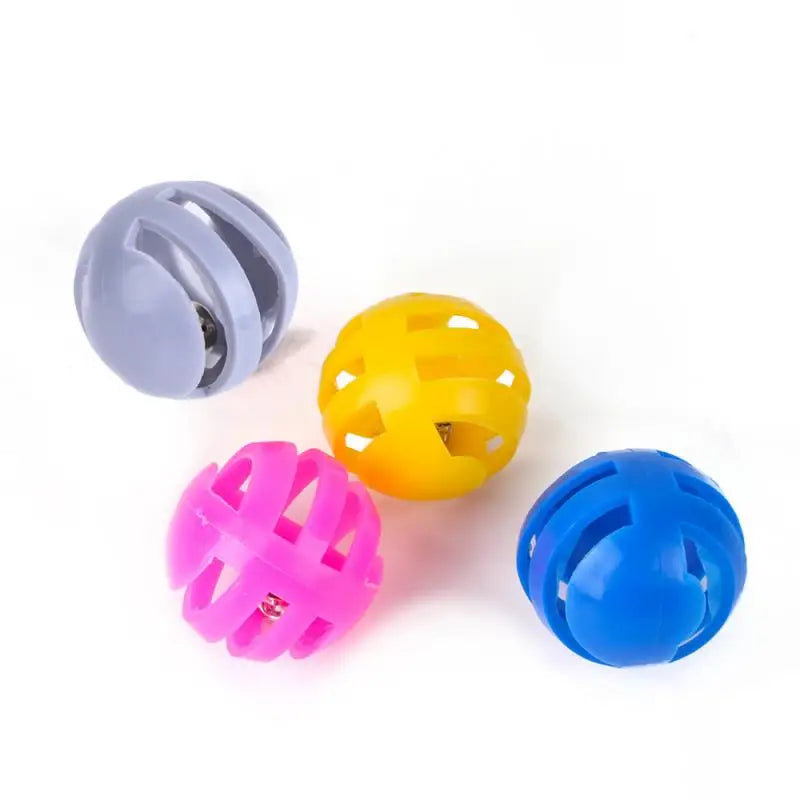 1PCS Plastic Toy Ball Tasteless Pet Products Fashionable Random Color Ball Environmental Friendly Cat Supplies Beautiful