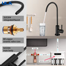 ULA 1/4"Kitchen Faucets Direct Drinking Tap Stainless Steel Water Purifier Faucet Single Cold Water Sink Faucet Filter Faucet