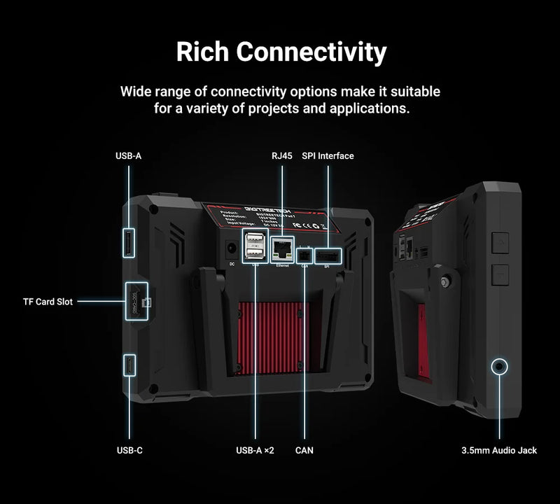 BIGTREETECH Pad 7 IPS Touch Screen Klipper 7.0 Inch 1024*600 Display with CB1 32GB TF Card for CM4 DIY Voron Ender 3 3D Printer