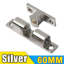 Wholesale Furniture Door Ball Latch Brass Double Roller Spring Ball Catch Latches Cabinet Closet Door Adjustable Tension Latch