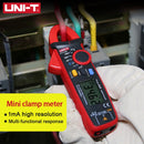 UNI-T UT210E Mini Digital AC DC Current Clamp Meter Voltage Voltmeter 100A  Ammeter Pliers Electrical Frequency Tester