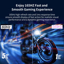 Grebear Gaming Monitor 27 Inch 165Hz 1ms PC Gaming Computer Monitor -FHD 1080P/AMD FreeSync/1 X HDTV 2.0/1 X Display Port 1.4/Bl