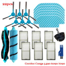 For Cecotec Conga 5490 6090 7090 Robot Vacuum Cleaner Replacement Spare Parts Main Side Brush Hepa Filter Mop Cloth Accessories