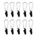 10Pcs Windproof Clamp Set Survival Grommet Tent Clips Buckle Awning Tarp Fixed Outdoor Camping Tent Accessories Plastic Hook