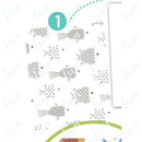 Father's Day Theme Metal Cut Dies Hexagon Layering Stencils Fish Hook Line Sinker Clear Stamps Diy Holiday Cards Decor Scrapbook