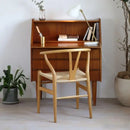 Chair Solid Wood Nordic Simple Modern Dining Chair Leisure Armback Domestic Wooden Chair Chinese Rattan Book Chair