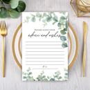 Personalized Table Card Couple's Name Wedding Invitations Thank You Welcome Menu Place Cards Editable Modern Minimalist Decor