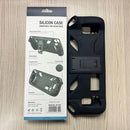 Silicone Console Housing Anti Slip Soft Shell Game Console Frame with Foldable Bracket Replacement Accessories for Steam Deck