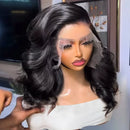 13x4 Body Wave Short Bob Lace Front Human Hair Wig 13x6 HD Transparent Lace Human Brazilian Hair Wigs For Black Women