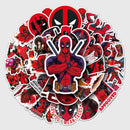 10/30/50PCS Disney Super Hero Deadpool Cartoon Sticker DIY Guitar Laptop Luggage Skateboard Graffiti Decals Fun for Kid Toy