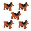 Compatible Animals Building Blocks for Children MOC golden hair Police dog husky bulldog chihuahua model bricks kids DIY Toys 5p