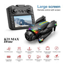 The Skyward K21 | Foldable Brushless Drone with Screen Remote and 2K EIS Camera