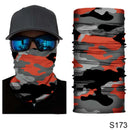 Camouflage Cycling Face Mask Scarf Neck Gaiter Men Seamless Bandana Women Headband Balaclava Tube Face Shield