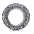 80mm/100mm Aluminum Foil Tube Flexible Ventilation Hose Pipe Air Vent System for Kitchen, Toilet, Hydroponics Extractor Fan Duct