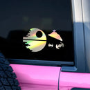 AT Walker Ground Battle Ship Vinyl Art Sticker Star Wars Easter Egg Decals Death Star Decal X Wing Stickers Car Window Decor