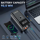 8000A Booster Battery Car Jump Starter (up to All Petrol, Diesel Engine 10.0L), with USB Charging Port, LED Light