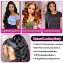 360 Human Hair Lace Frontal Wig 4x4  Closure Wig  Body Wave  30 32  34 Inch Lace Front Wig 13x4 13X6 HD Lace Frontal Wig