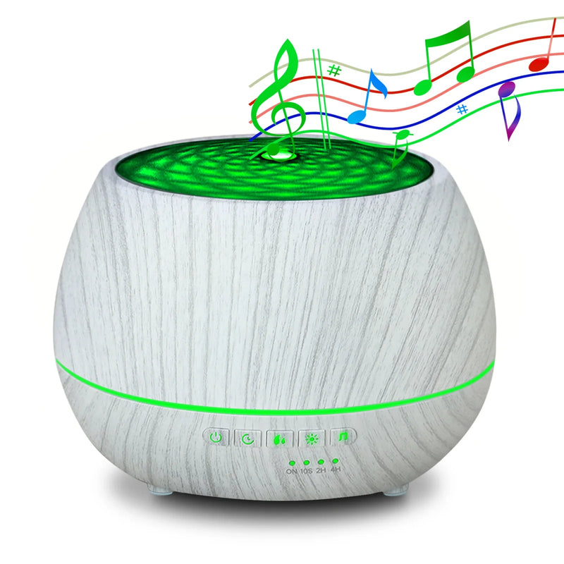 TUYA WiFi Smart 500ml Cool Mist Humidifier Air Aroma Diffuser Essential Oil Bluetooth 7 Colors Lights Timer Home Office