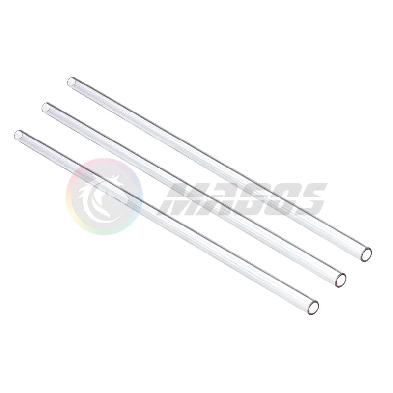 PC Water Cooling Pipe PETG Acrylic Hard Tube Transparent Rigid Tubing OD 12mm 14mm 16mm 50CM Clear/Frosted 4Pcs/Lot