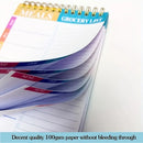 1Pcs Meal Planner Pad 90 Pages Weekly Meal Planner Notepad For Organized Weekly & Daily Planning | Tear-Off Grocery Checklis